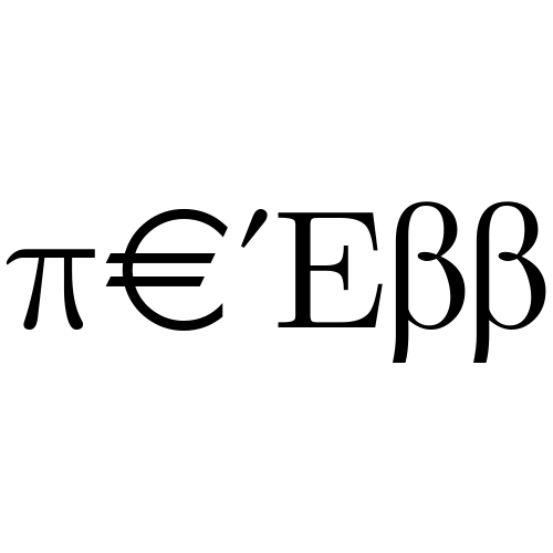 π€Έββ Emoji Domain black and white Symbola rendering